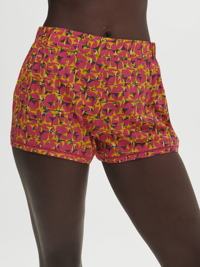 Simone Pérèle Simone Pérèle Pyjamashorts Songe 18S640 Rosa Comfort Fit