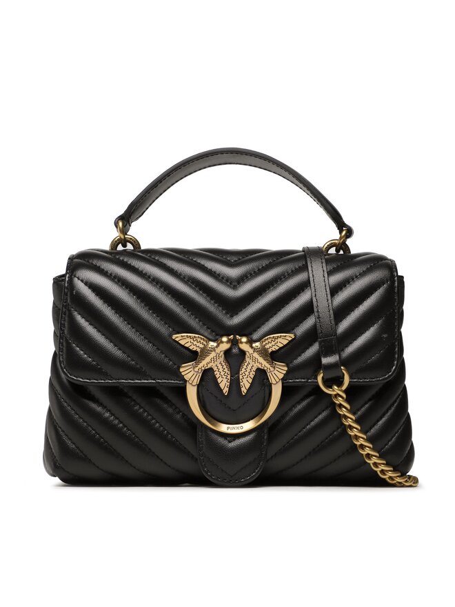PINKO Torebka Pinko Love Lady Puff Mini Cl PE 23 PLTT 100044 A0GK Czarny