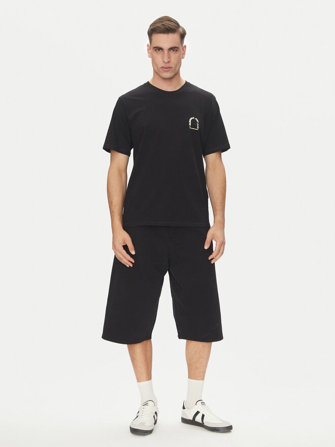 Jack&Jones Jack&Jones Marškinėliai Almeria 12276785 Juoda Relaxed Fit
