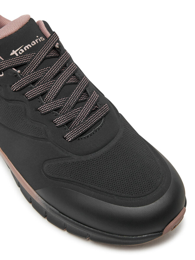 Zapatos De Senderismo Mujer Tamaris Trekking Waterproof - Impermeables, Color Negro