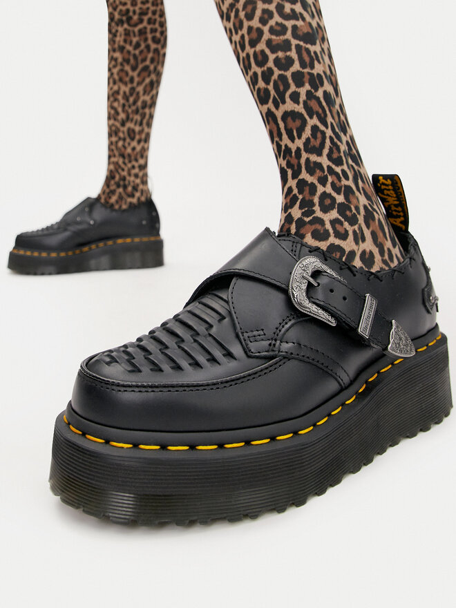 Туфлі Dr. Martens Ramsey Quad 31680001 Чорний | evzuttya.com.ua