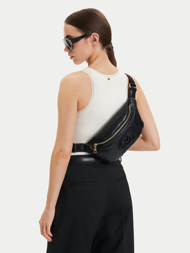 LOVE MOSCHINO Сумка на пояс﻿ LOVE MOSCHINO JC4337PP0OKM0000 Чорний