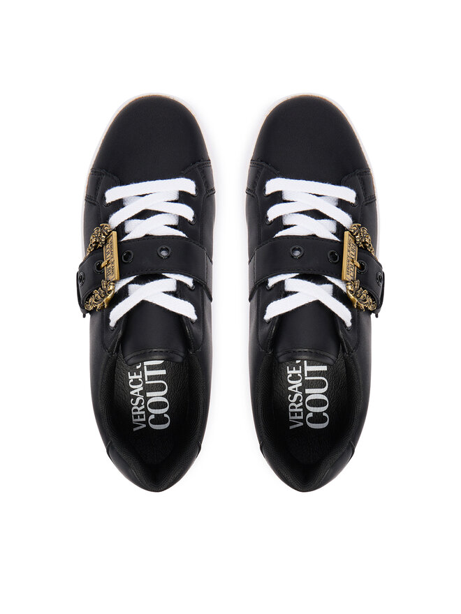 Versace Jeans Couture Снікерcи Versace Jeans Couture 79VA3SK9 ZPB27 Чорний