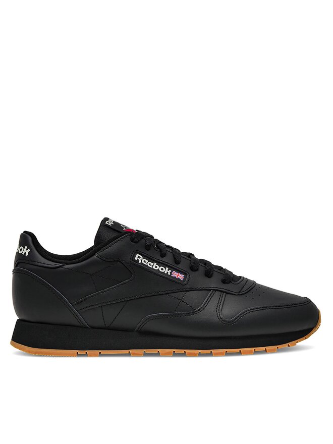 Men's black reebok classics discount