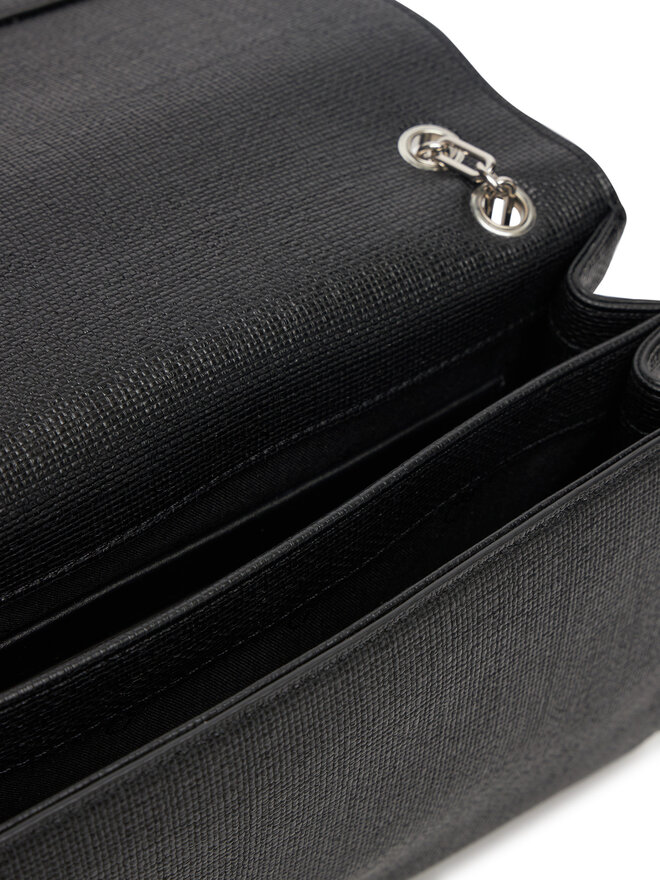Calvin Klein Τσάντα Calvin Klein Ck Medium Conv Chain Bag_Tex K60K613177 Μαύρο
