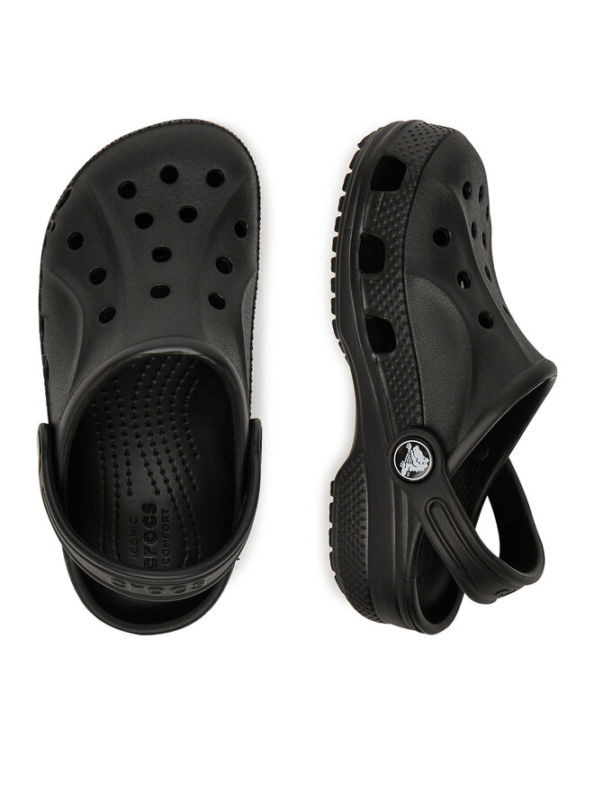 Crocs Papucs Crocs BAYA CLOG K 207013-001 Fekete