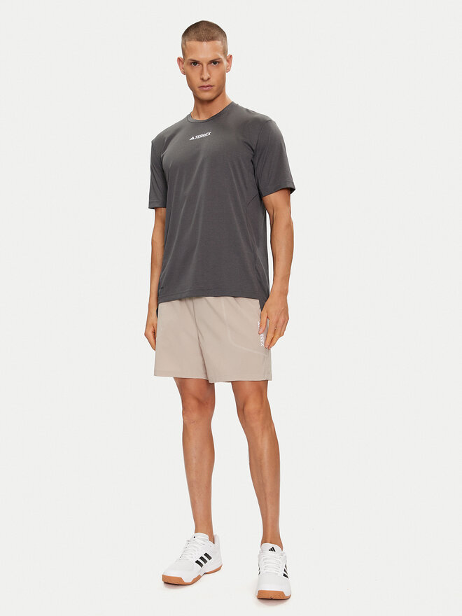 adidas adidas Marškinėliai Terrex Multi T-Shirt HM4048 Juoda Regular Fit