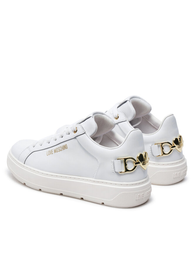 LOVE MOSCHINO Tenisice LOVE MOSCHINO JA15394G0LIA010A Bijela