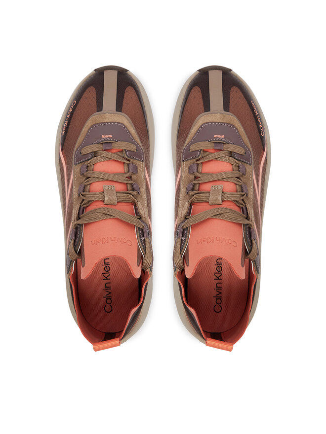 Calvin Klein Sneakers Calvin Klein Chunky Run Ckstripe Lup Tran Rip HW0HW03005 Rosa