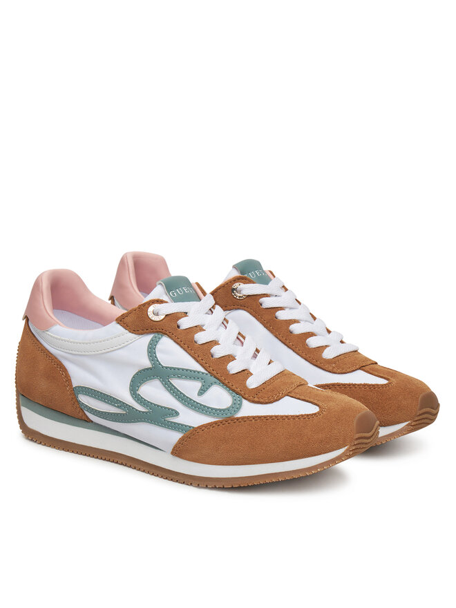 Guess Sneakersy Guess FLPSKR SUE12 Różowy