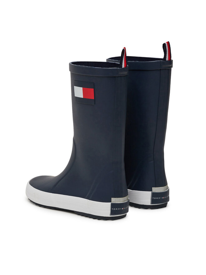 Tommy Hilfiger Cizme de cauciuc Tommy Hilfiger T3XC-33923-0047 M Bleumarin