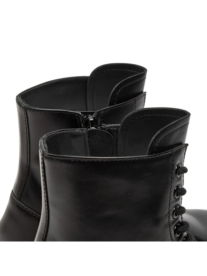LOVE MOSCHINO Schnürstiefeletten LOVE MOSCHINO JA24124G1LIA0000 Schwarz