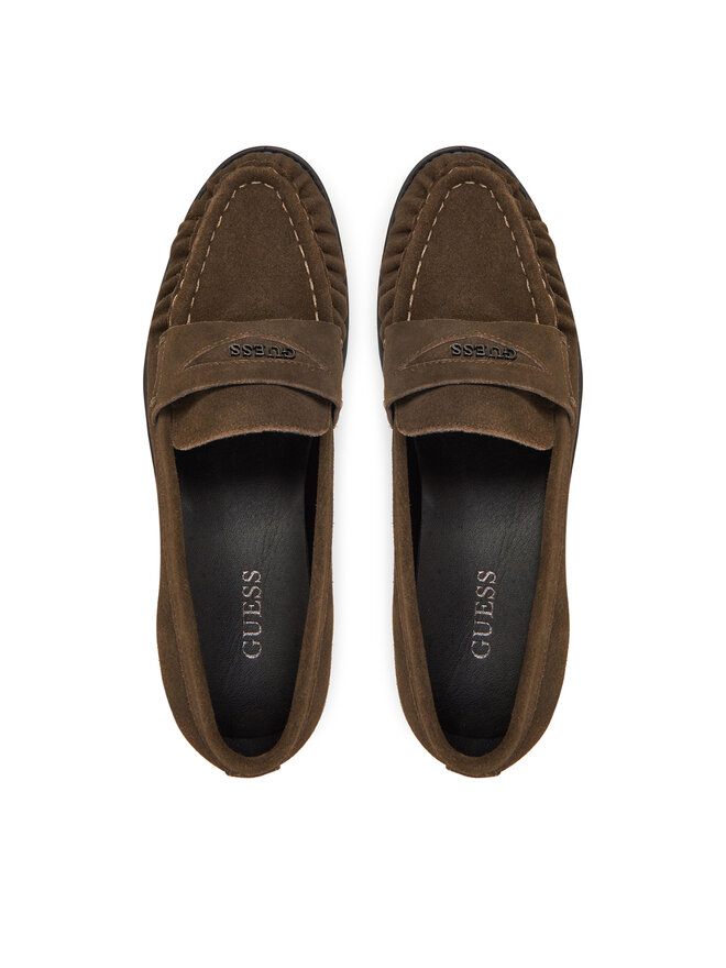 Guess Mokasyny Guess FMJOSA SUE14 Brązowy