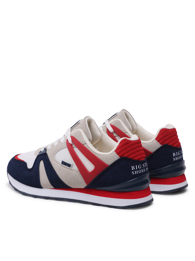 Big Star Shoes Sneakersy Big Star Shoes LL274950 Czerwony