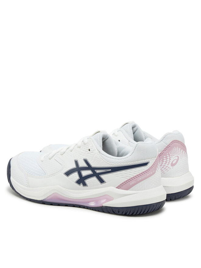 Asics Boty na tenis Asics Gel-Dedicate 8 1042A237 Bílá