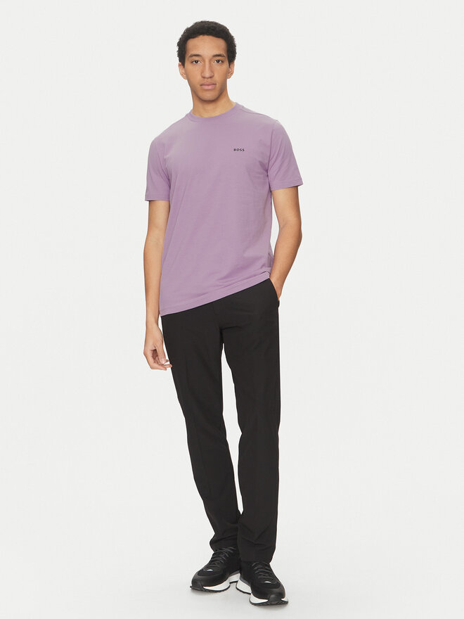 BOSS BOSS Camiseta 50506373 Violeta Regular Fit