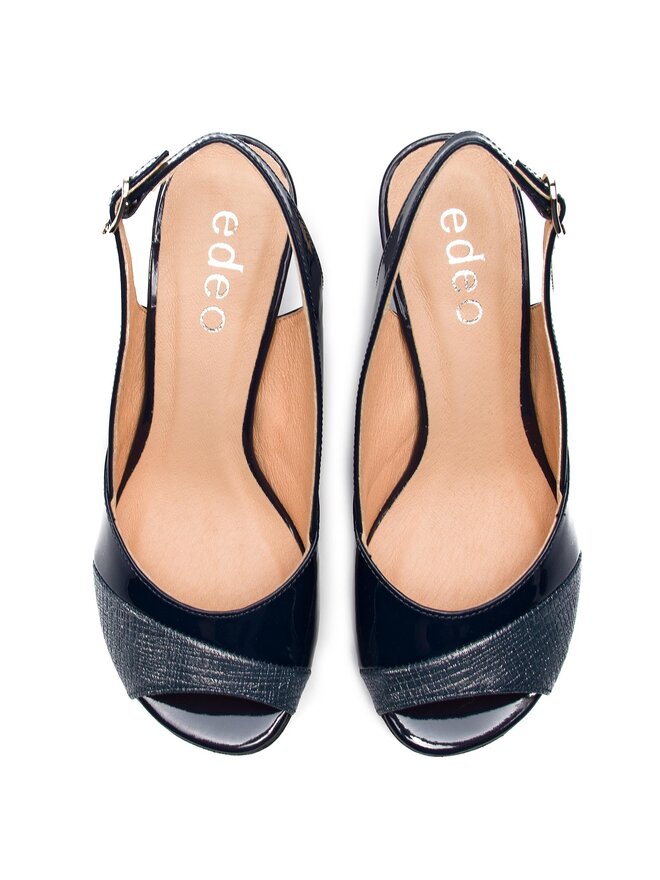 Edeo Sandale Edeo 3207-S54/1047/568 Bleumarin