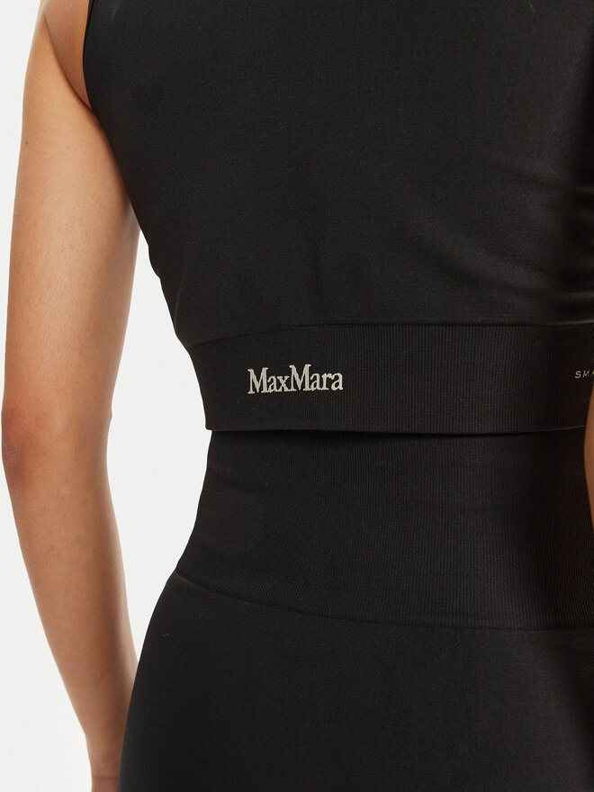 Max Mara Leisure Max Mara Leisure Top Urago 2426366208 Negro Slim Fit