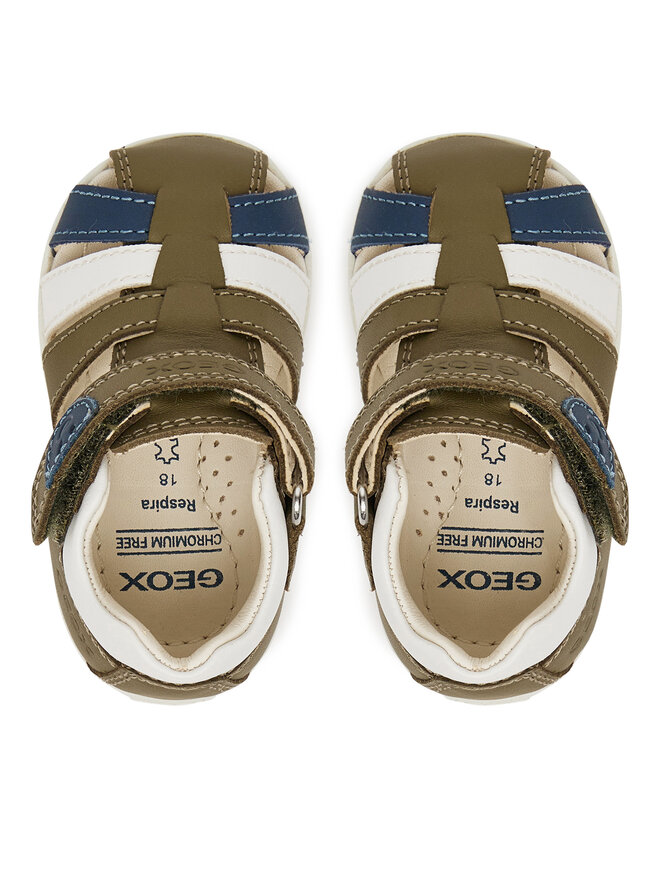 Geox Σανδάλια Geox B Sandal Macchia B254VA 08554 C3203 Πράσινο