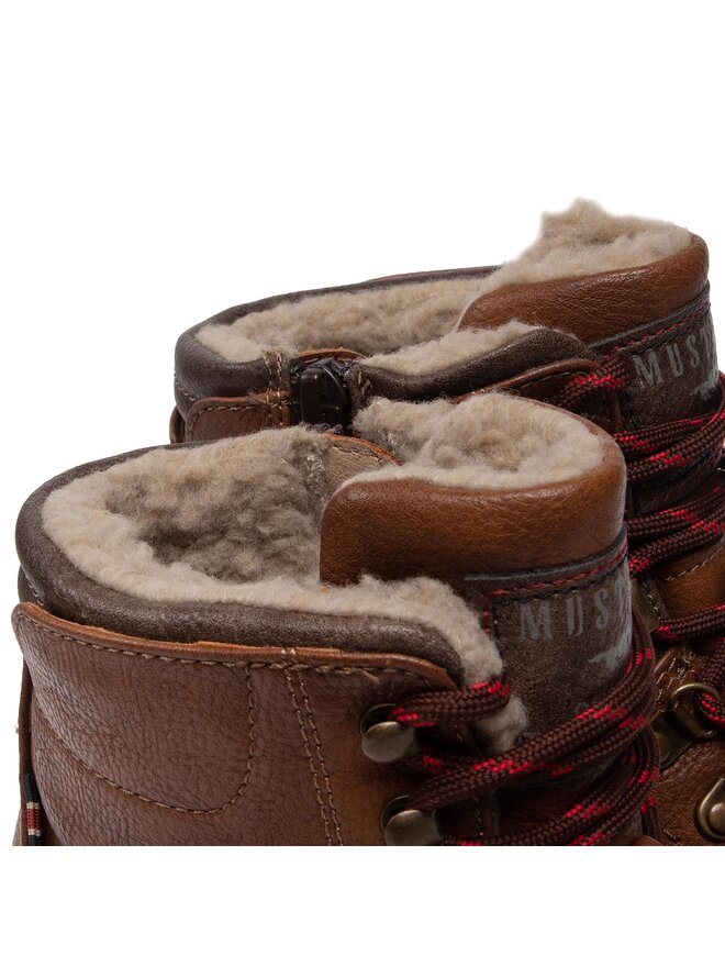 Mustang Schnürstiefeletten Mustang 1408-603-301 Braun