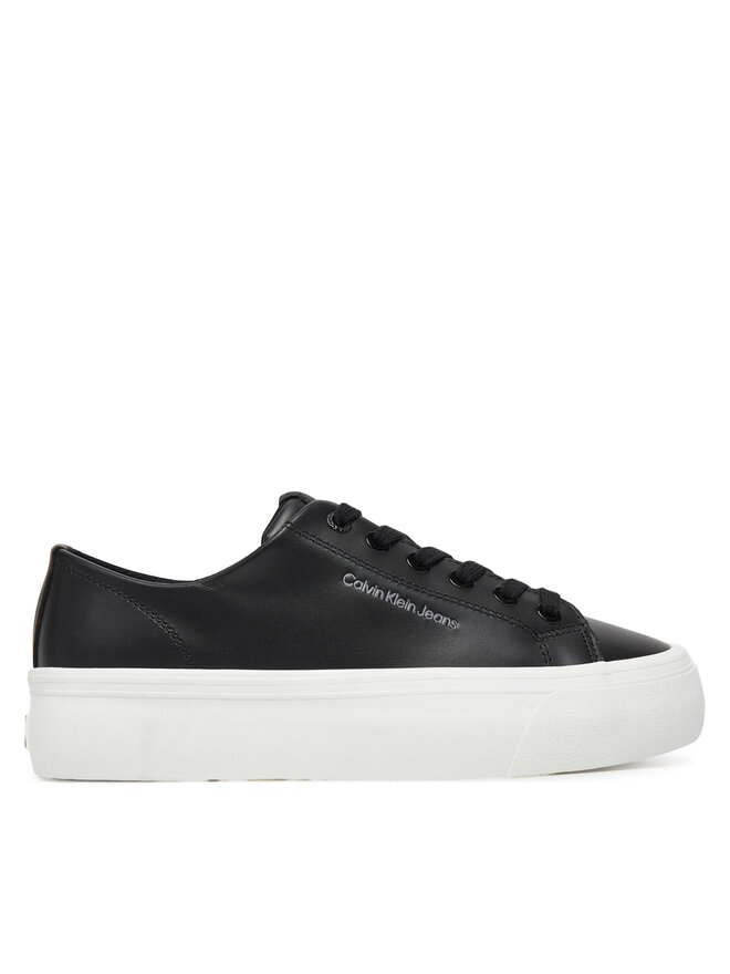 Calvin Klein Jeans Sneakers Calvin Klein Jeans Vulc Flatform Low Mg Lth YW0YW01771 Nero