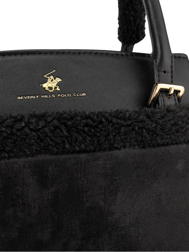 Beverly Hills Polo Club Táska Beverly Hills Polo Club BHPC-B-001-06 Fekete