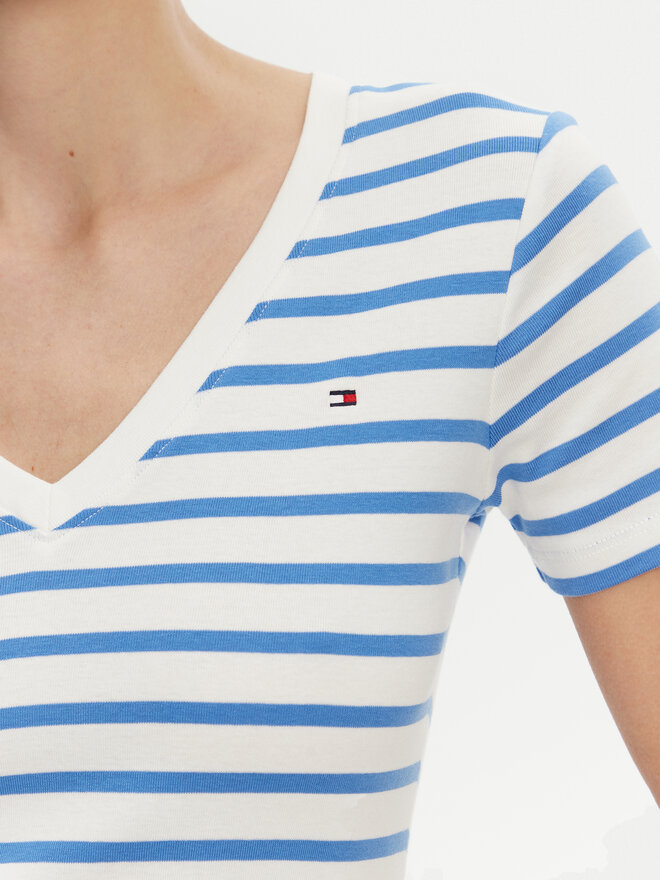 Tommy Hilfiger Tommy Hilfiger T-shirt New Cody WW0WW40584 Plava Slim Fit