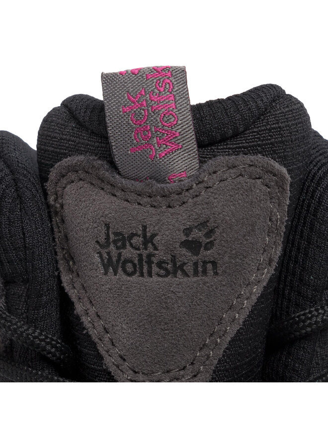 Jack Wolfskin Pārgājienu apavi Jack Wolfskin Vojo Hike 2 Texapore Mid W 4032381 Pelēks
