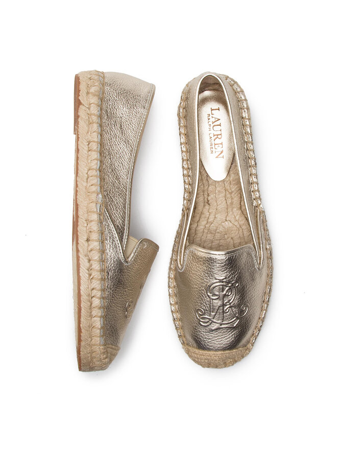 Espadrilles Lauren Ralph Lauren Destini 802729796002 Or fr.eschuhe.ch