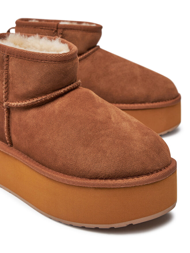 EMU Australia Śniegowce EMU Australia Stinger Micro Flatform W13082 Beżowy