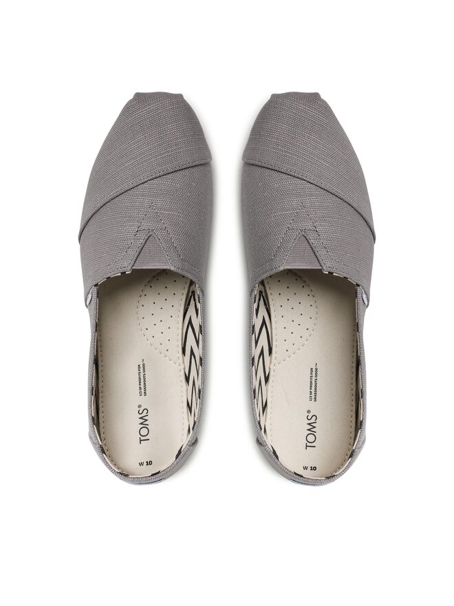 Toms Tenisenes Toms Alpargata 10017741 Pelēks