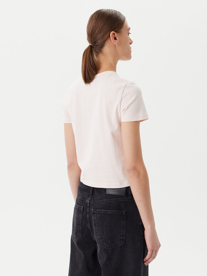 Calvin Klein Jeans Calvin Klein Jeans Футболка Placed Institutional J20J225524 Рожевий Slim Fit