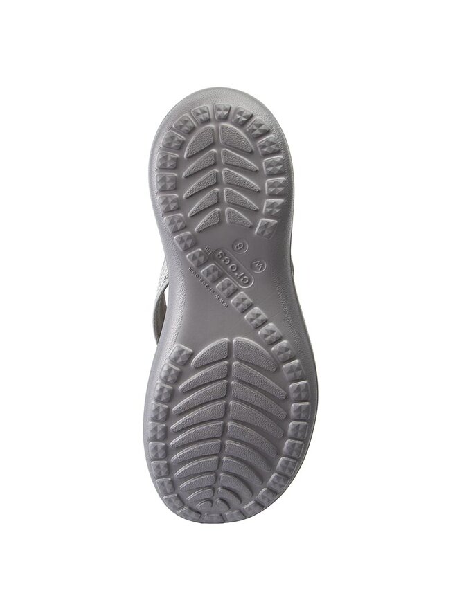 Crocs В'єтнамки Crocs Capri V Sequin W 204311 Срібний