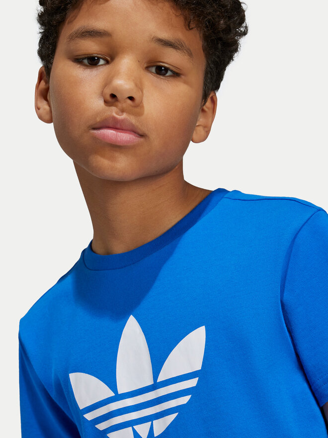 adidas adidas Póló adicolor Trefoil IY7425 Kék Regular Fit