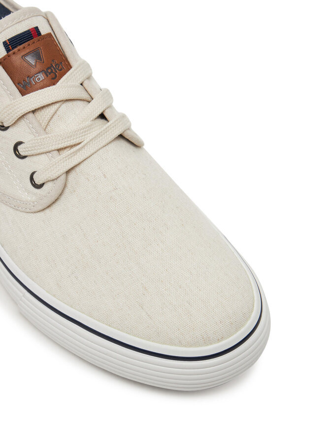 Wrangler Sneakers aus Stoff Wrangler 20251030 Écru