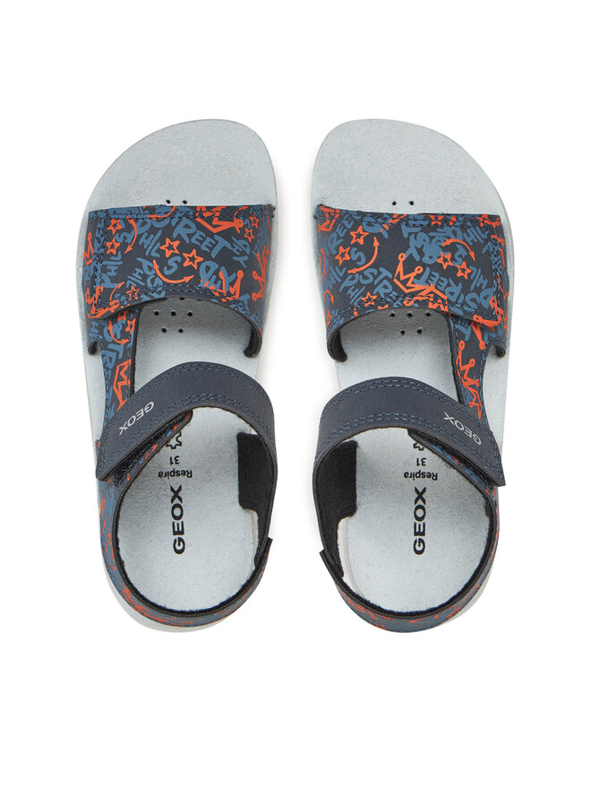 Geox Sandalen Geox J Lightfloppy J45GQE 000CE CF44Y M Dunkelblau
