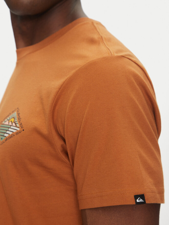 Quiksilver Quiksilver Camiseta EQYZT08038 Marrón Regular Fit