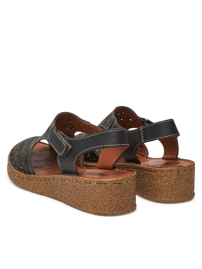 Comfortabel Σανδάλια Comfortabel 710226-01 Μαύρο