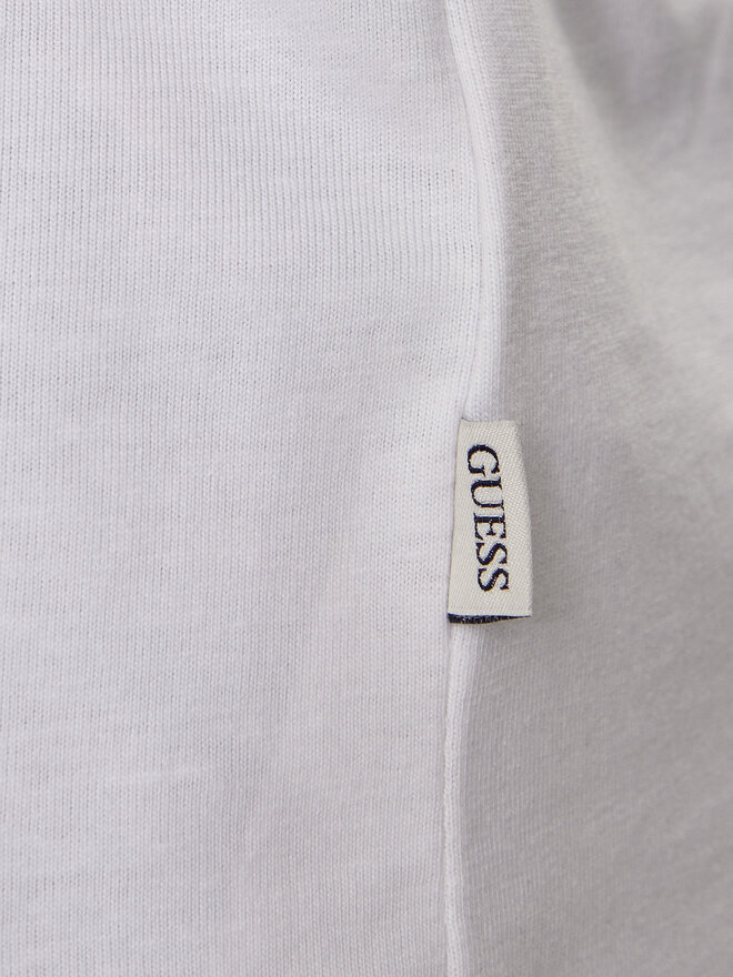 Guess Jeans Guess Jeans Marškinėliai M4YI42 K8FQ4 Balta Regular Fit