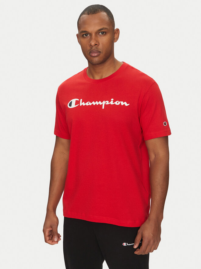 Champion Champion Marškinėliai 220256 Raudona Regular Fit