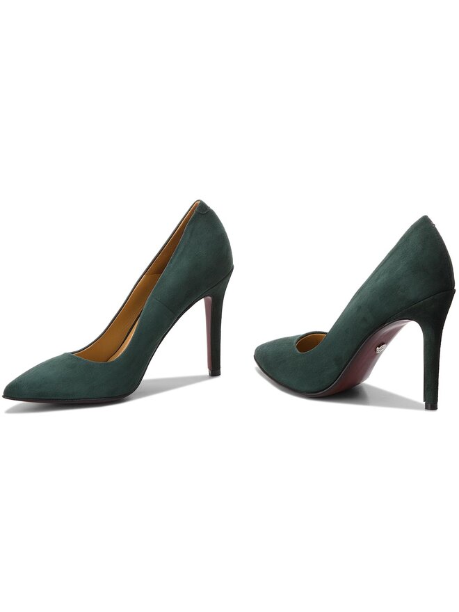 Solo Femme Туфлі на шпильці Solo Femme 34201-C7-H94/000-04-00 Зелений