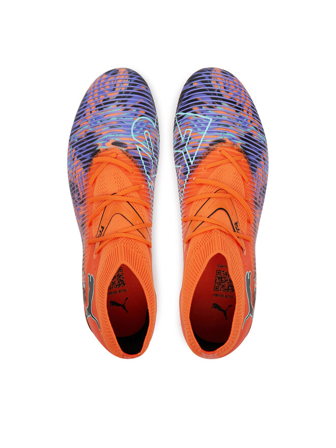 Puma Buty do piłki nożnej Puma Future 8 Match Creativity Fg/Ag 108431 01 Pomarańczowy