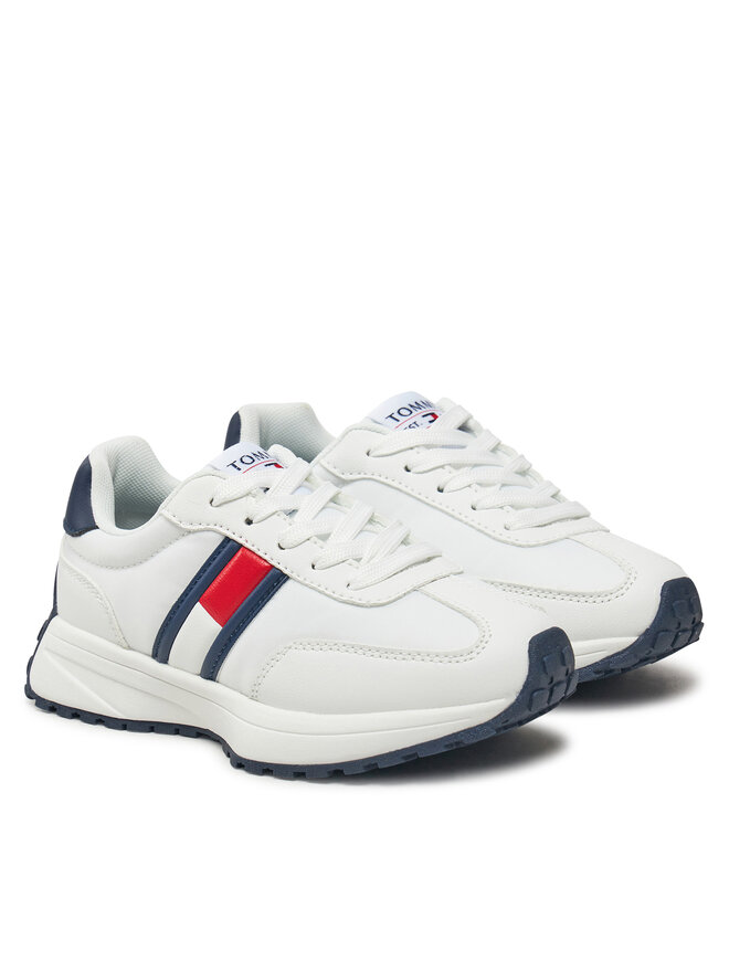 Tommy Hilfiger Снікерcи Tommy Hilfiger T3X9-33877-1695X336 M Білий