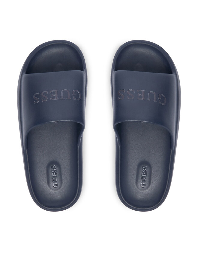 Guess Pantoletten Guess F6GZ04 BB00F Dunkelblau