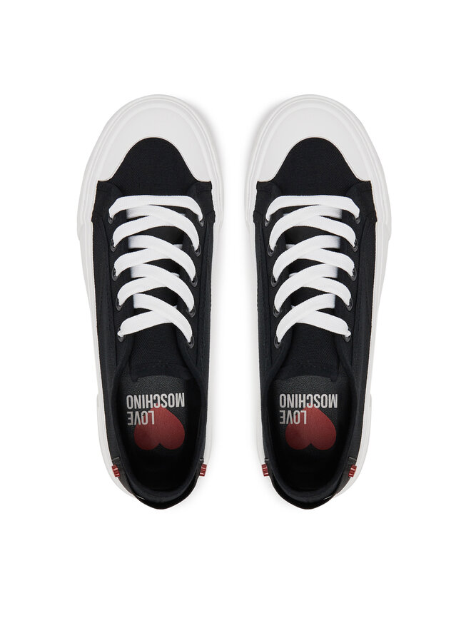 LOVE MOSCHINO Tornacipő LOVE MOSCHINO JA15012G0MJP0000 Fekete