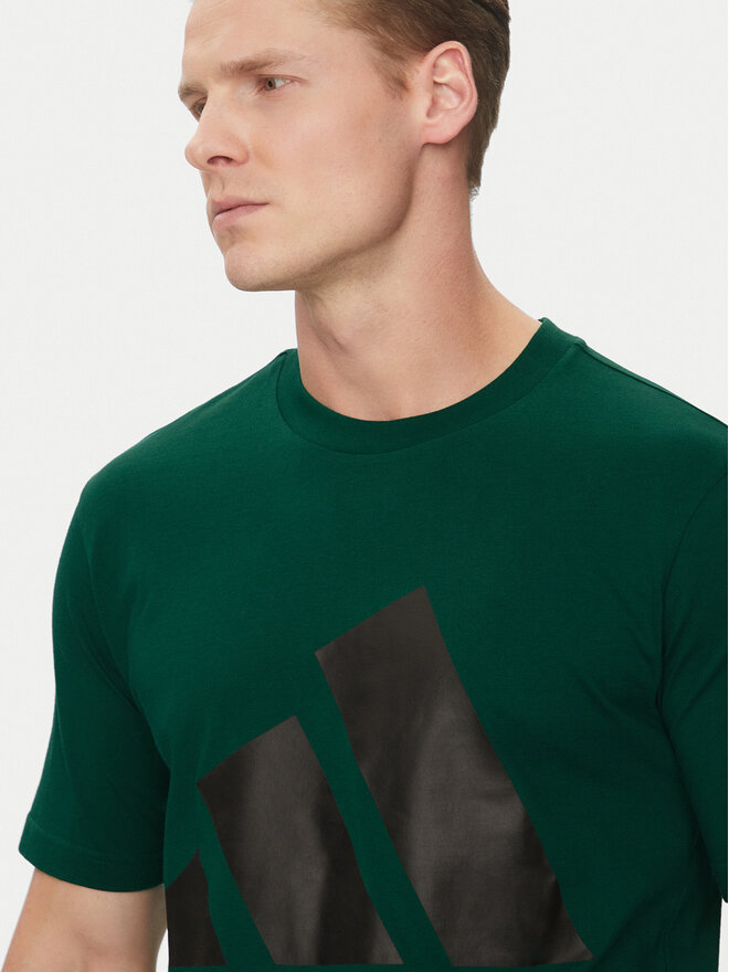 adidas adidas Camiseta Essentials Big Logo JE8932 Verde Regular Fit