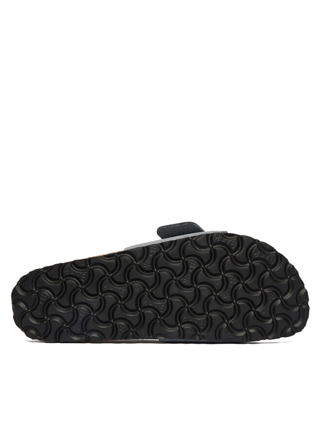 Birkenstock Pantoletten Birkenstock Madrid Big Buckle Hex 1032090 Grau