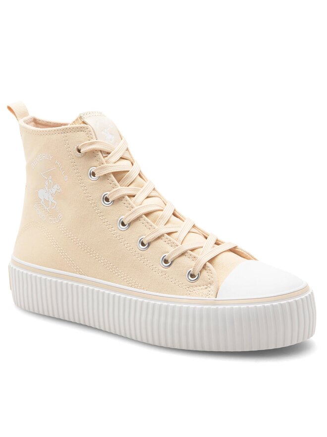 Beverly Hills Polo Club Sneakers aus Stoff Beverly Hills Polo Club BHPC026M Beige