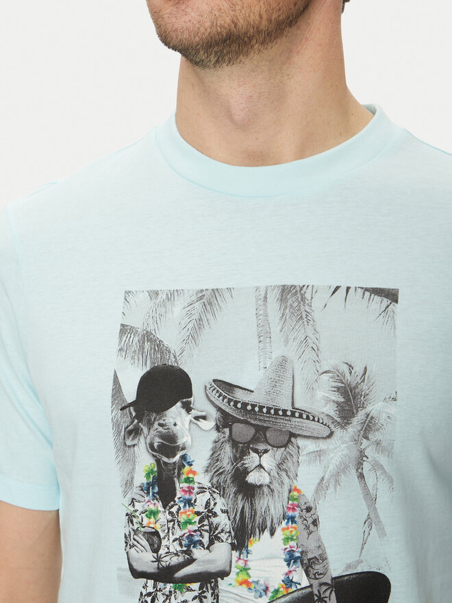 Blend Blend T-Shirt 20718283 Grün Regular Fit