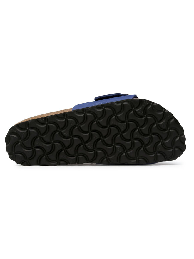 Birkenstock Pantoletten Birkenstock Madrid Big Buckle 1017955 Blau